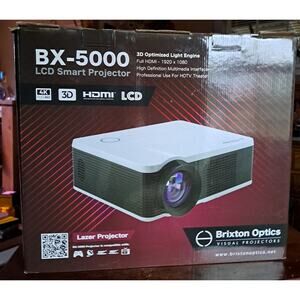 Braxton Optics Visual Projectors BX-5000 LCD Smart Projector New in Box